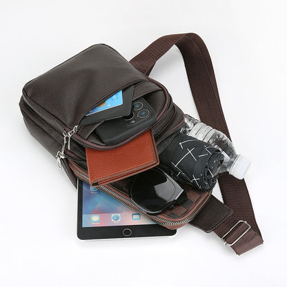 Premium Leather Sling Backpack Acalora