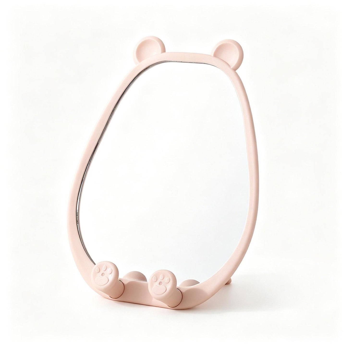 Cute Bear-Shaped Handheld Mirror