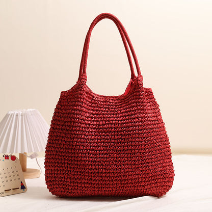 Handmade wicker tote bag with sturdy handles Bowlift