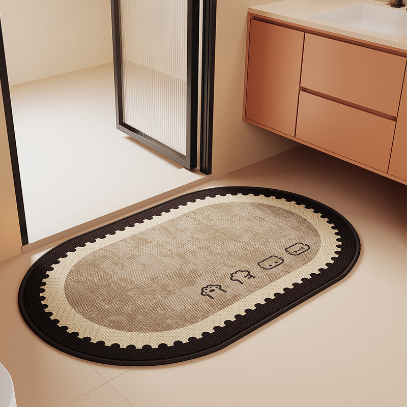 Absorbent Bathroom Rug