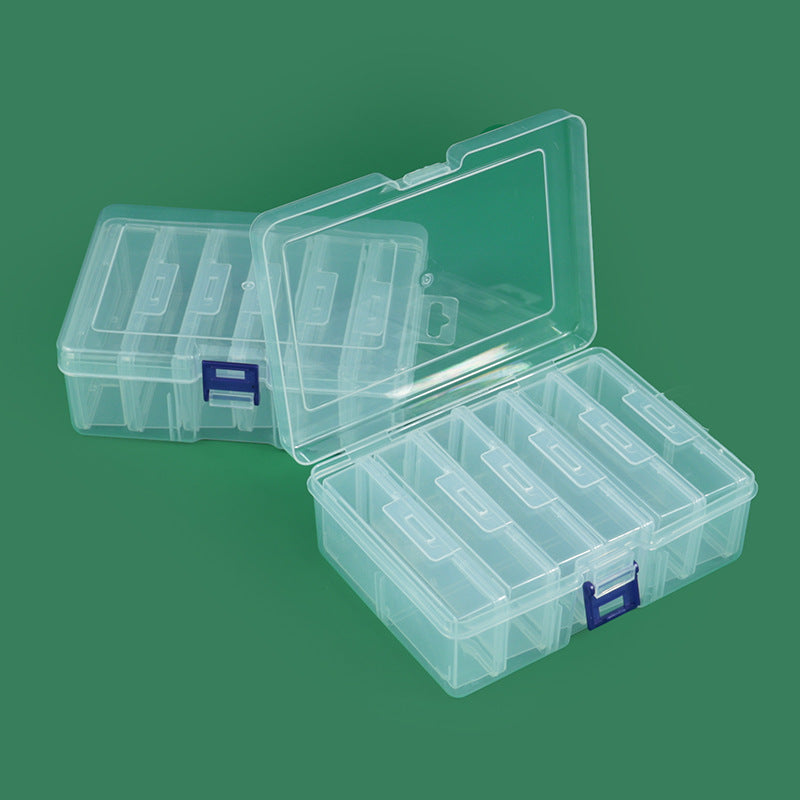 Modular Storage Organizer Box with Adjustable Compartments Acalora