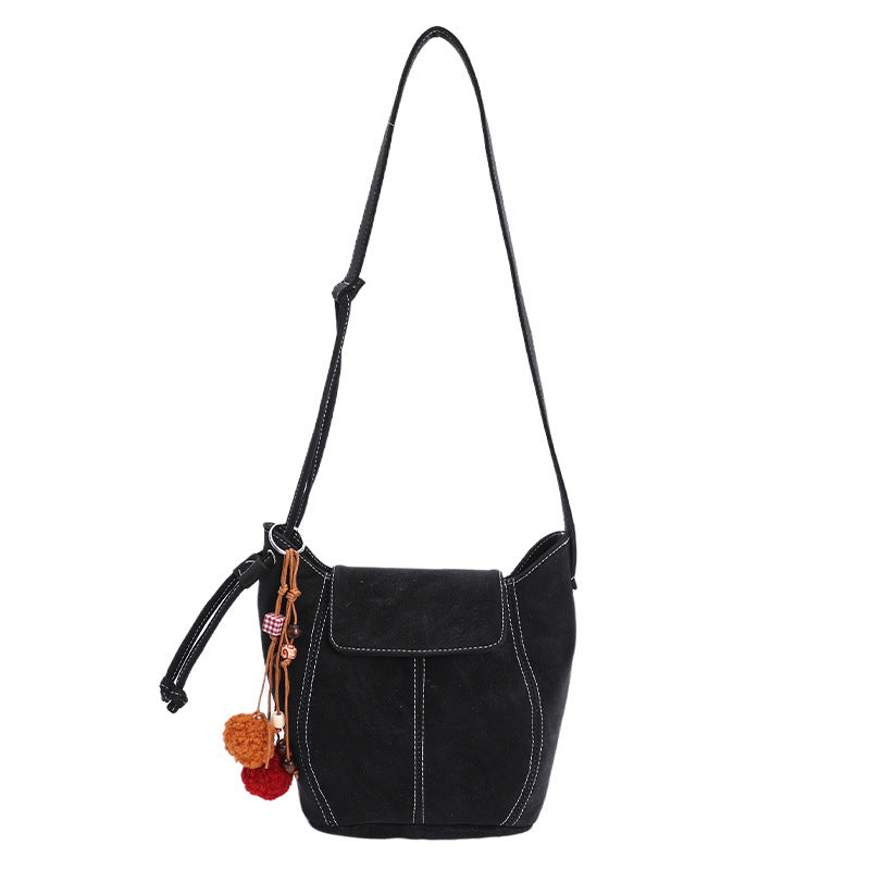 Minimalist Bucket Shoulder Bag Acalora