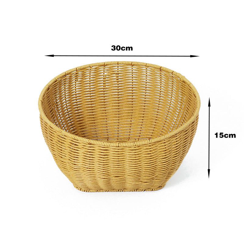 Artisan Woven Storage Basket Acalora