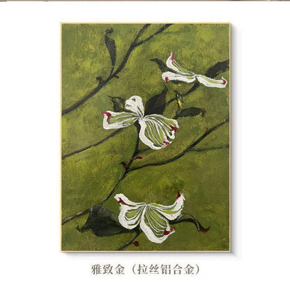 Floral Relief Wall Art