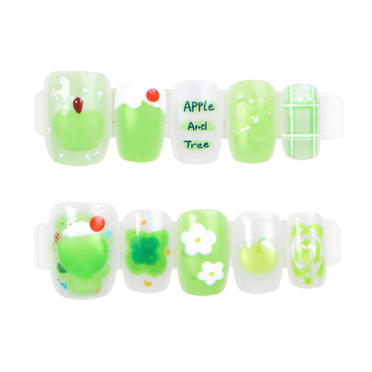 Creative Themed Press-On Nail Art Acalora