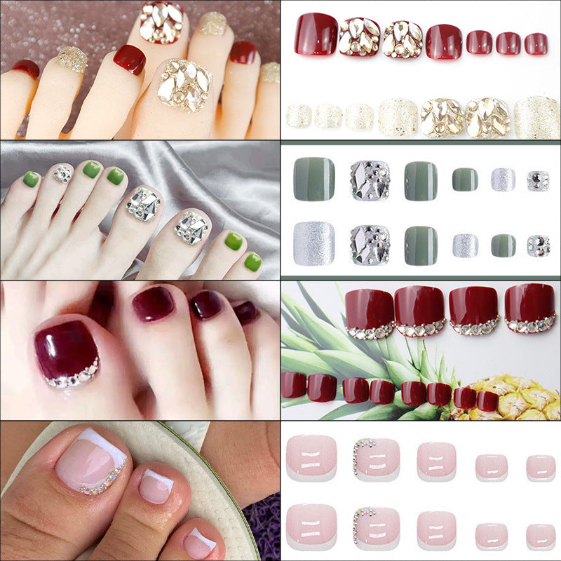 Premium Decorative Press-On Nail Set Acalora