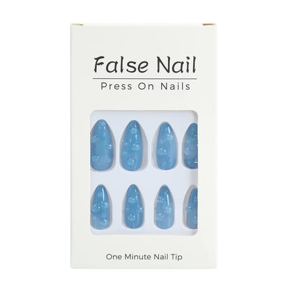 Artificial nails in stylish drip design Acalora