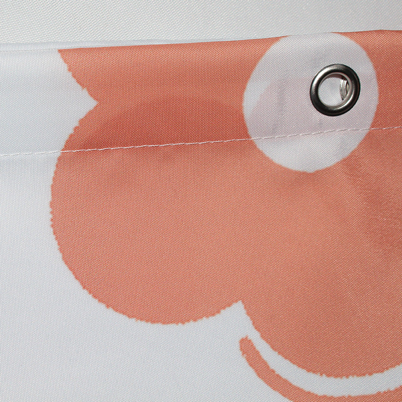 Playful Summer-Themed Shower Curtain