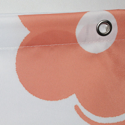 Playful Summer-Themed Shower Curtain