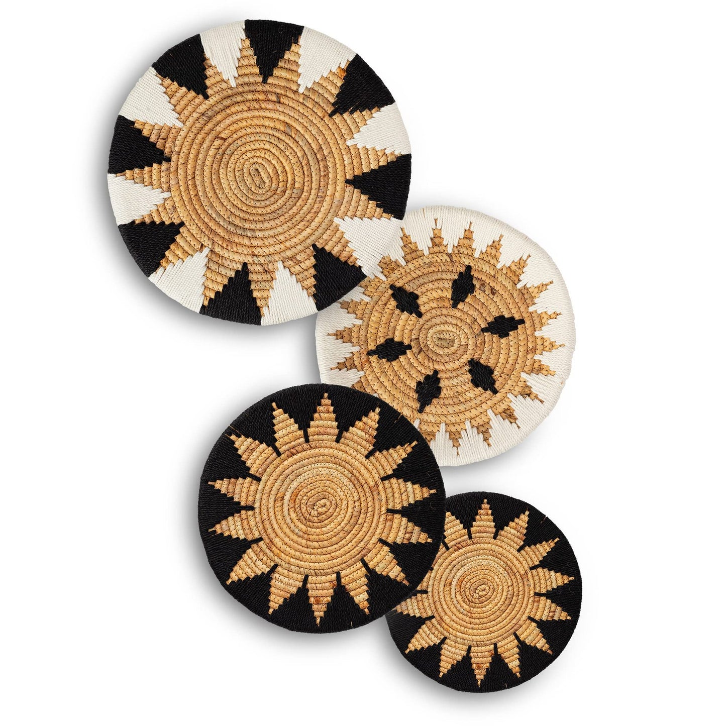 Round Table Coaster Made of Natural Materials Acalora