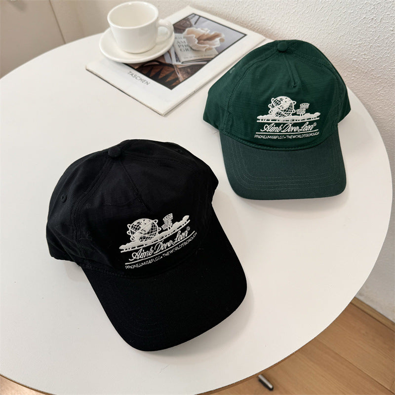 Men's Embroidered Graphic Baseball Cap Bowlift