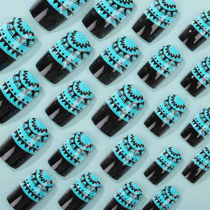 Creative ethnic style artistic nails Acalora