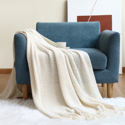 Unisex Cozy Knit Blanket