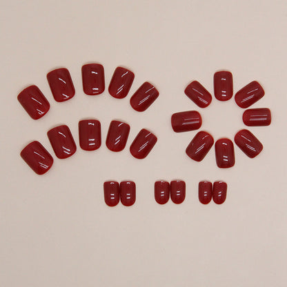 Glossy Press-On Nail Kit Acalora