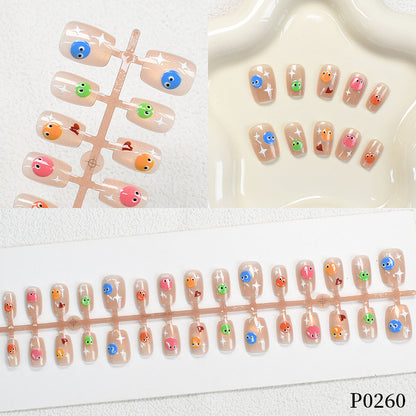 Playful Cartoon Fish Design Press-On Nail Set Acalora