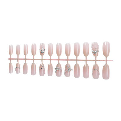 Crystal-Embellished Press-On Nail Set Acalora