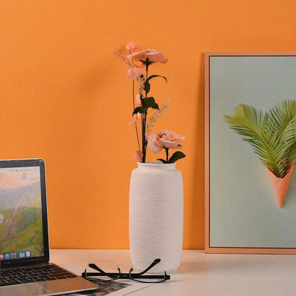 Textured Decorative Ceramic Vase