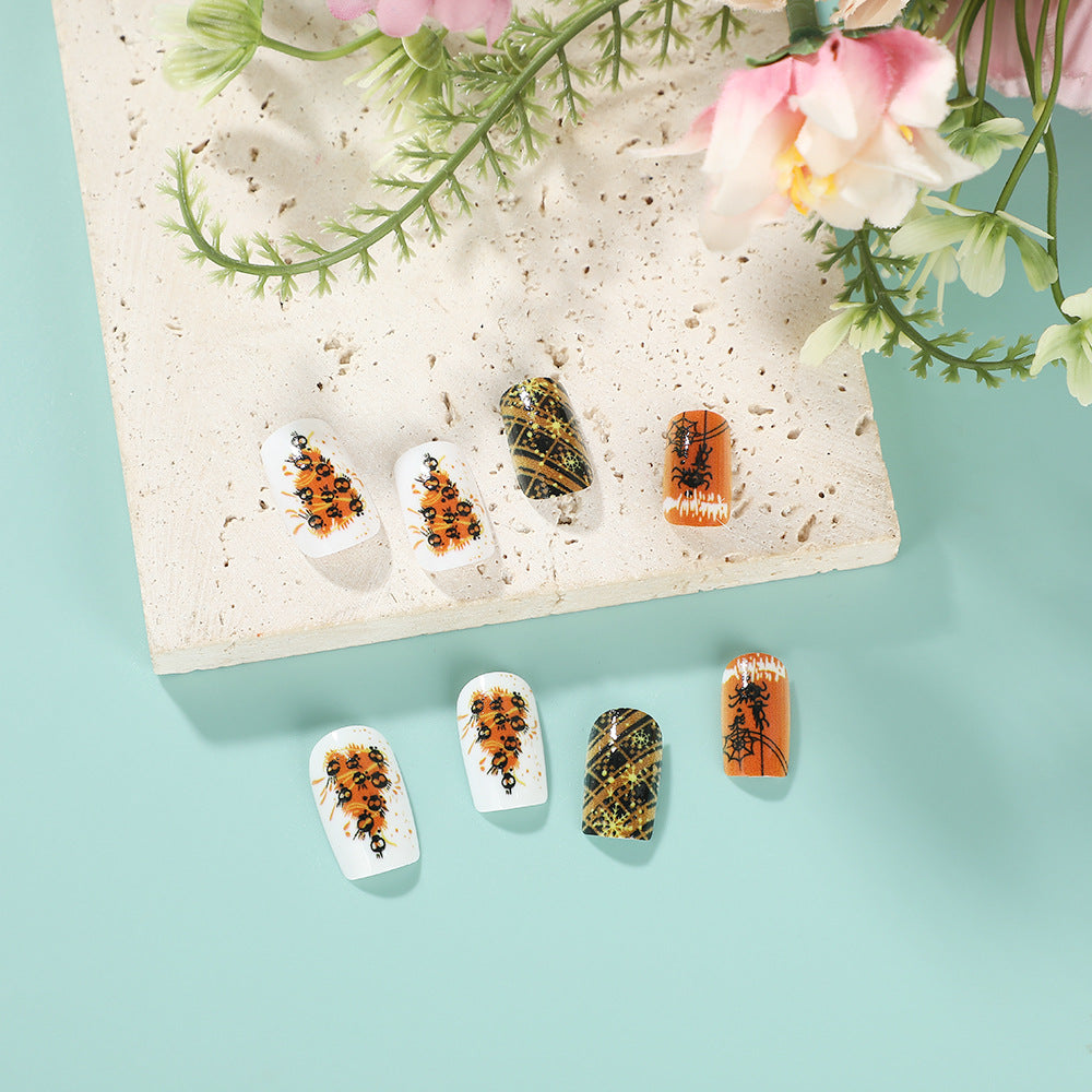 Halloween Artificial Nails Set Acalora