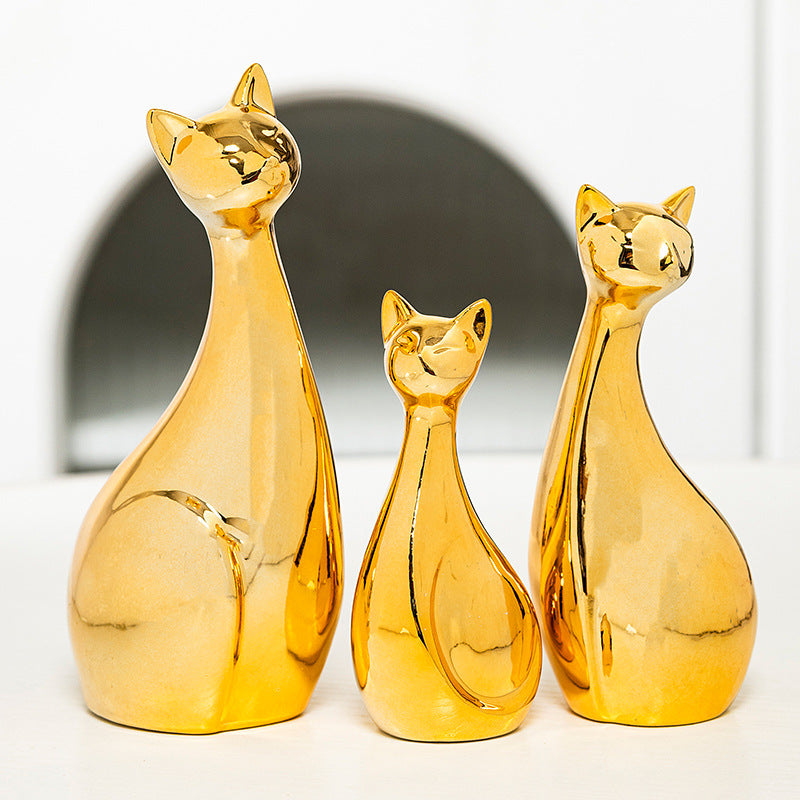 Decorative Ceramic Cat Acalora