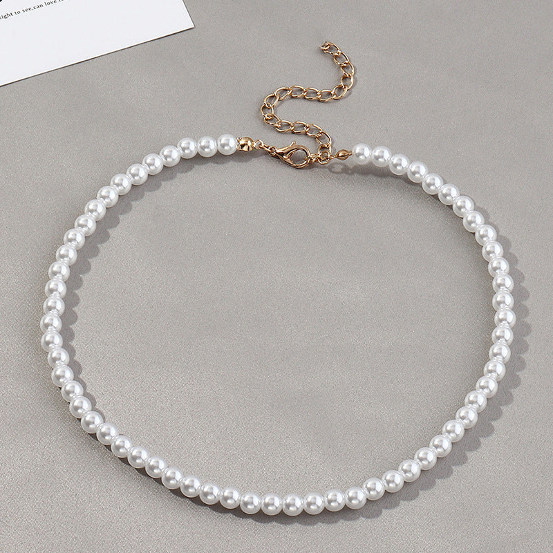 Elegant Pearl Necklace Acalora