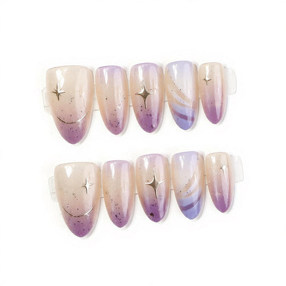 Artistic Ombre Press-On Nail Set Acalora