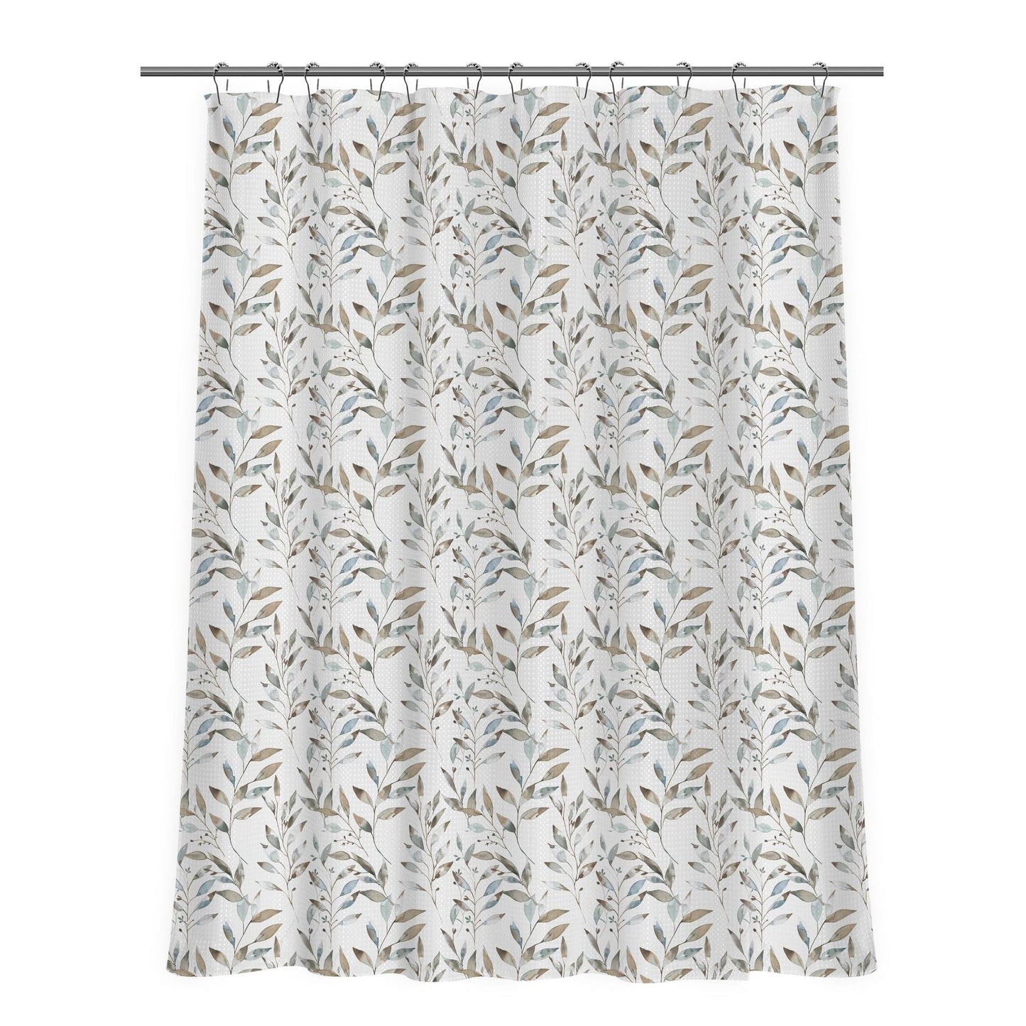Floral Patterned Shower Curtain