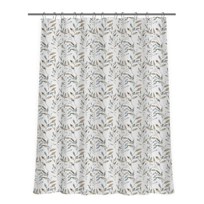 Floral Patterned Shower Curtain