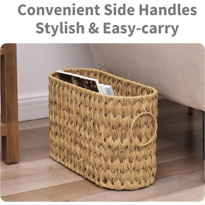 Handwoven Seagrass Storage Basket Acalora