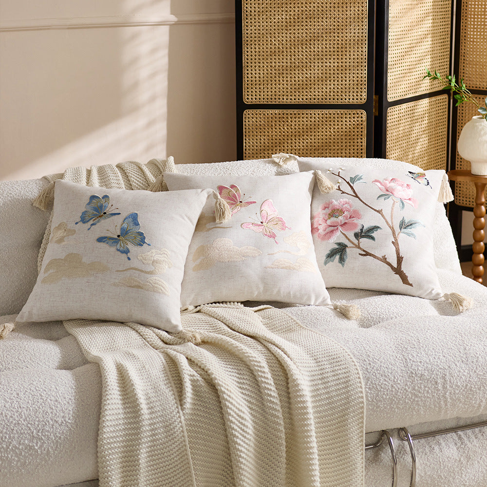 Embroidered Decorative Cushion