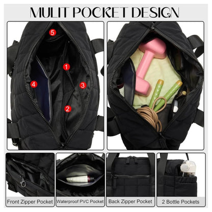 Quilted Multi-Functional Gym Bag Acalora