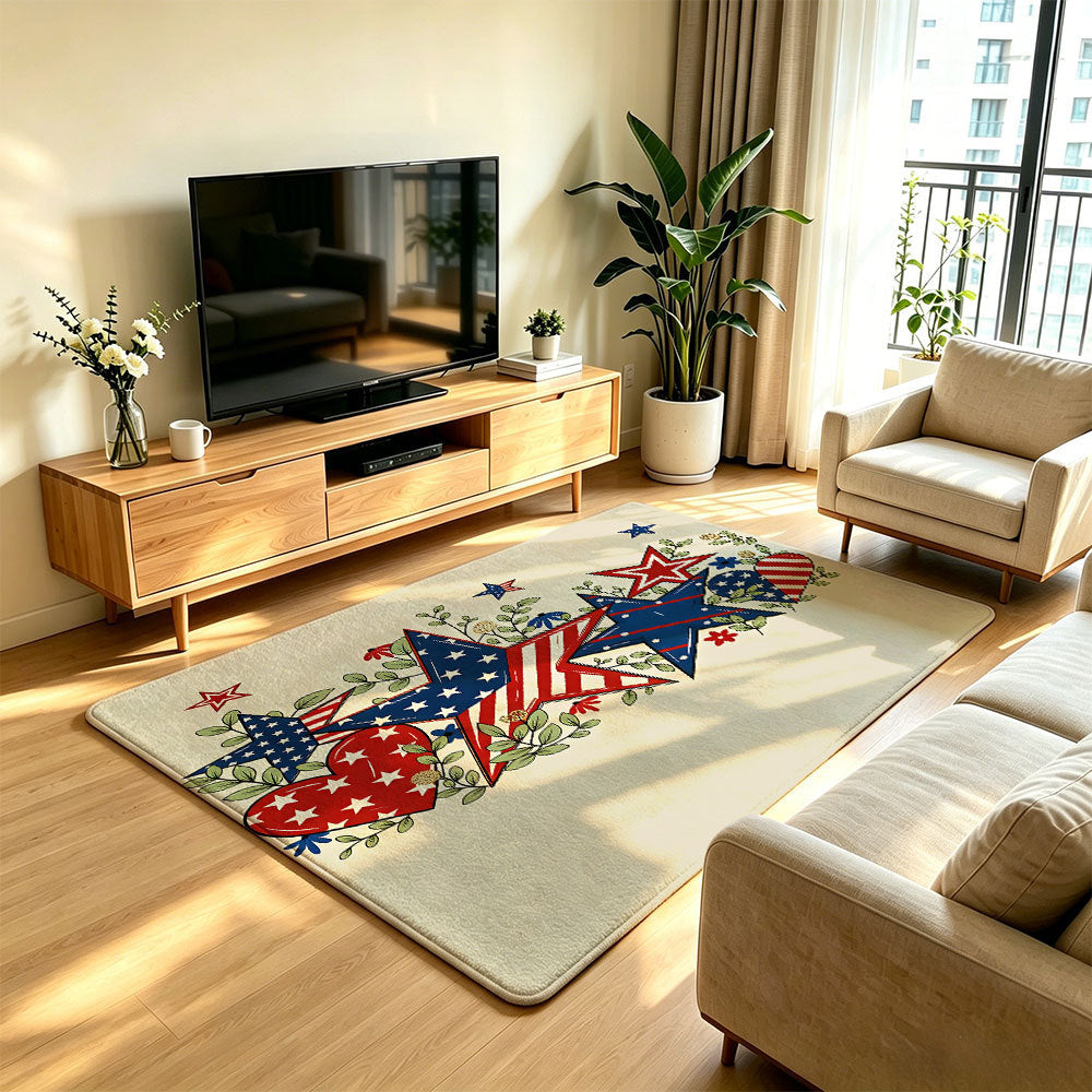 Unisex Artistic Cat Print Area Rug