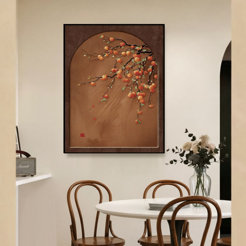 Abstract Floral Wall Art Canvas