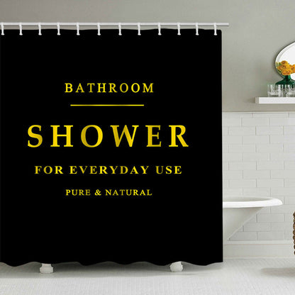 Elegant Bathroom Shower Curtain