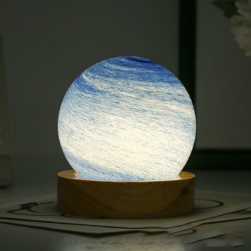Skanto | Fortryllende Planet Lampe – Et Univers av Farger og Drømmer