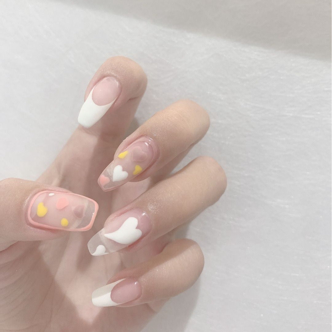 Decorative Heart Nail Art Tips Acalora