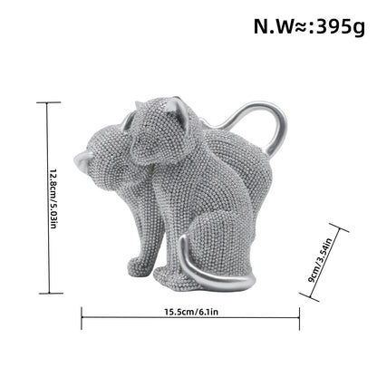 Decorative Cat Figurine Acalora