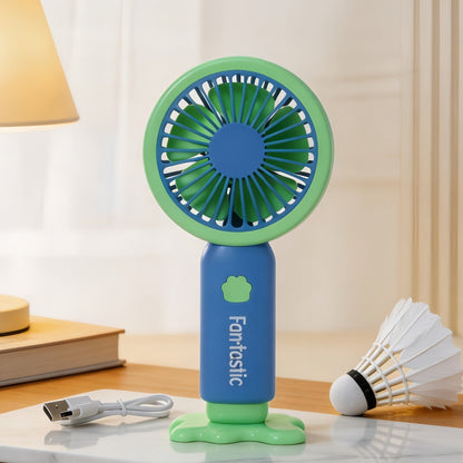 Unisex Portable Handheld Fan with Ergonomic Design and USB Charging Function Karnz