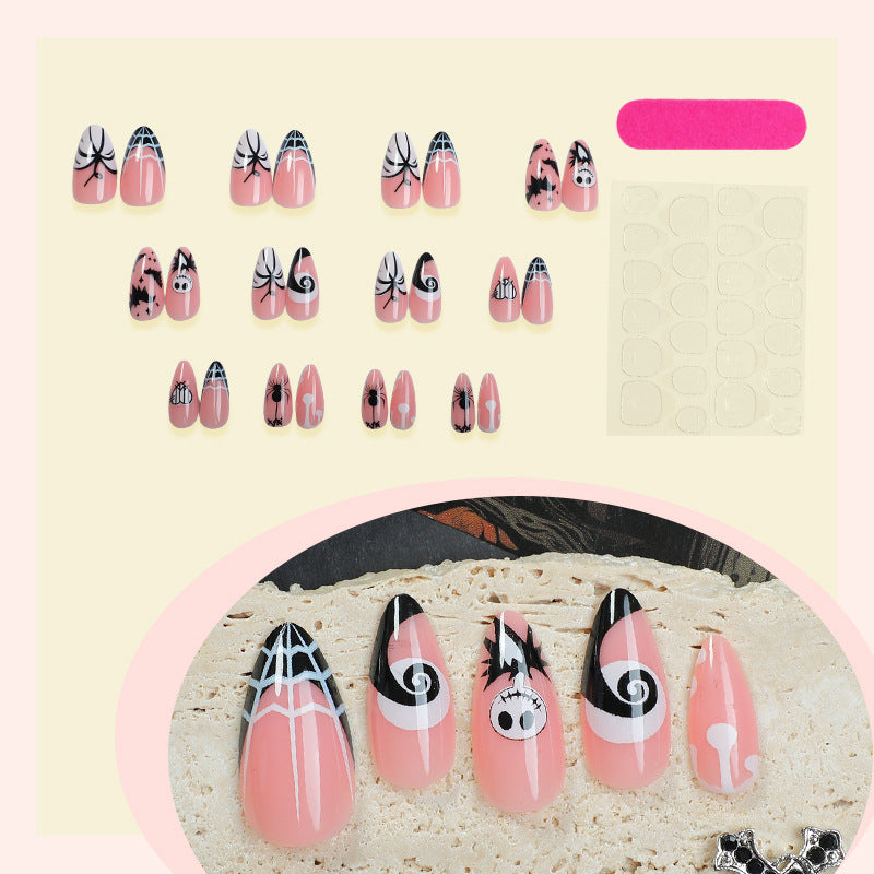 Artistic Halloween-Themed Press-On Nail Collection Acalora
