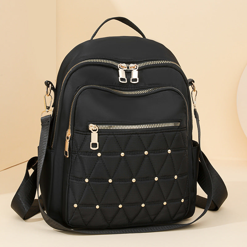 Chic Quilted Backpack Acalora
