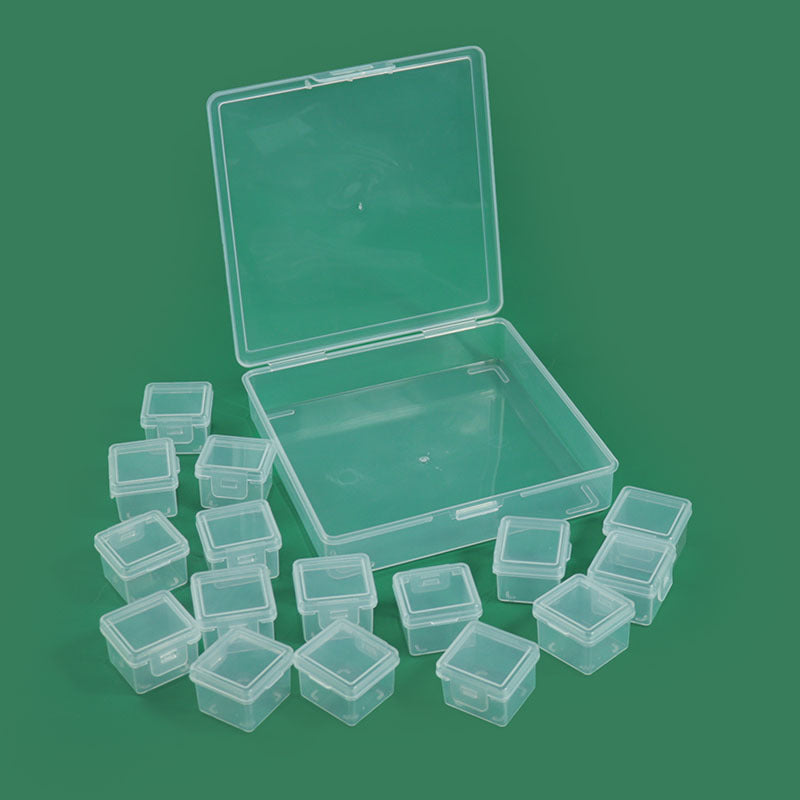 Multi-Compartment Craft Organizer Container Acalora