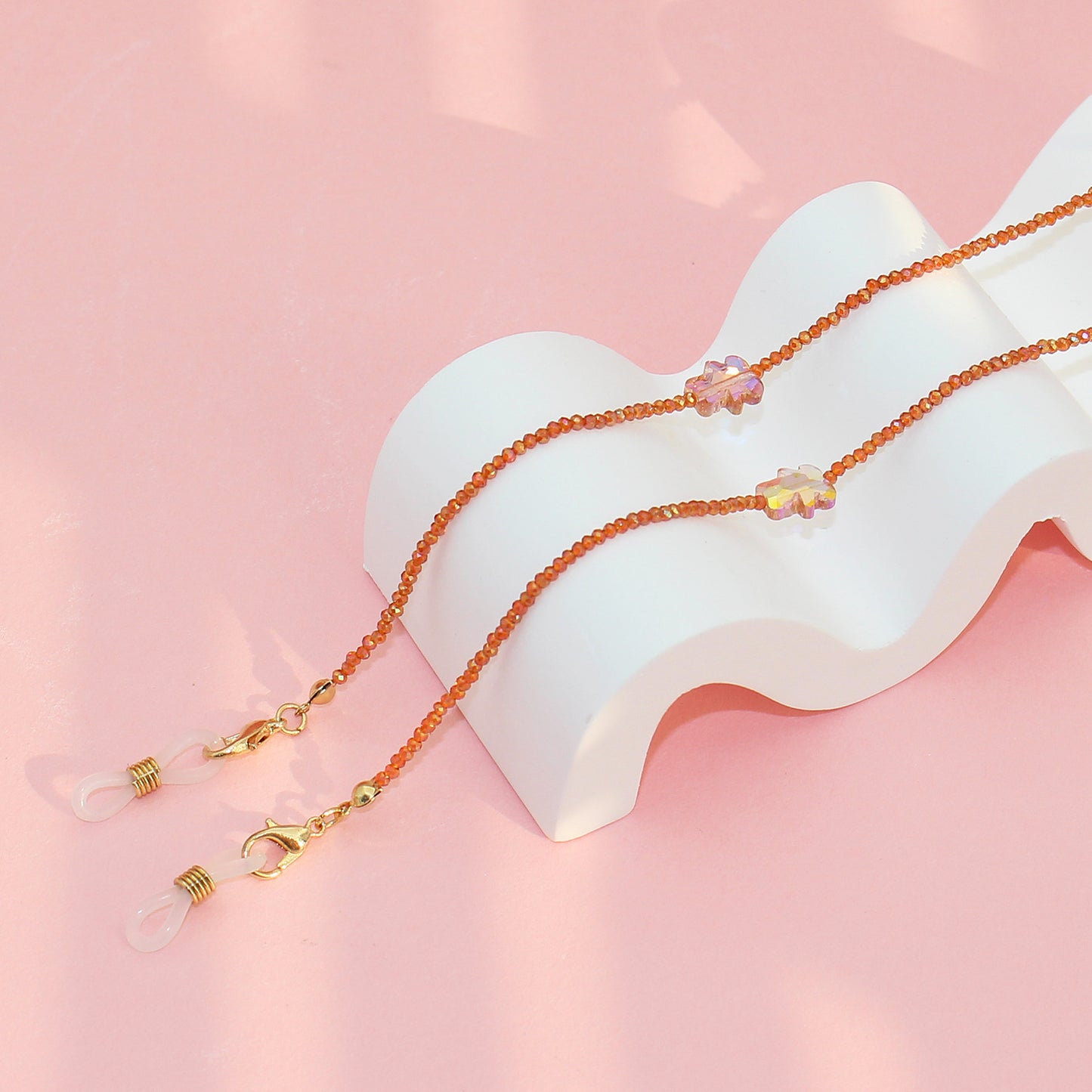 Beaded Eyewear Chain Acalora