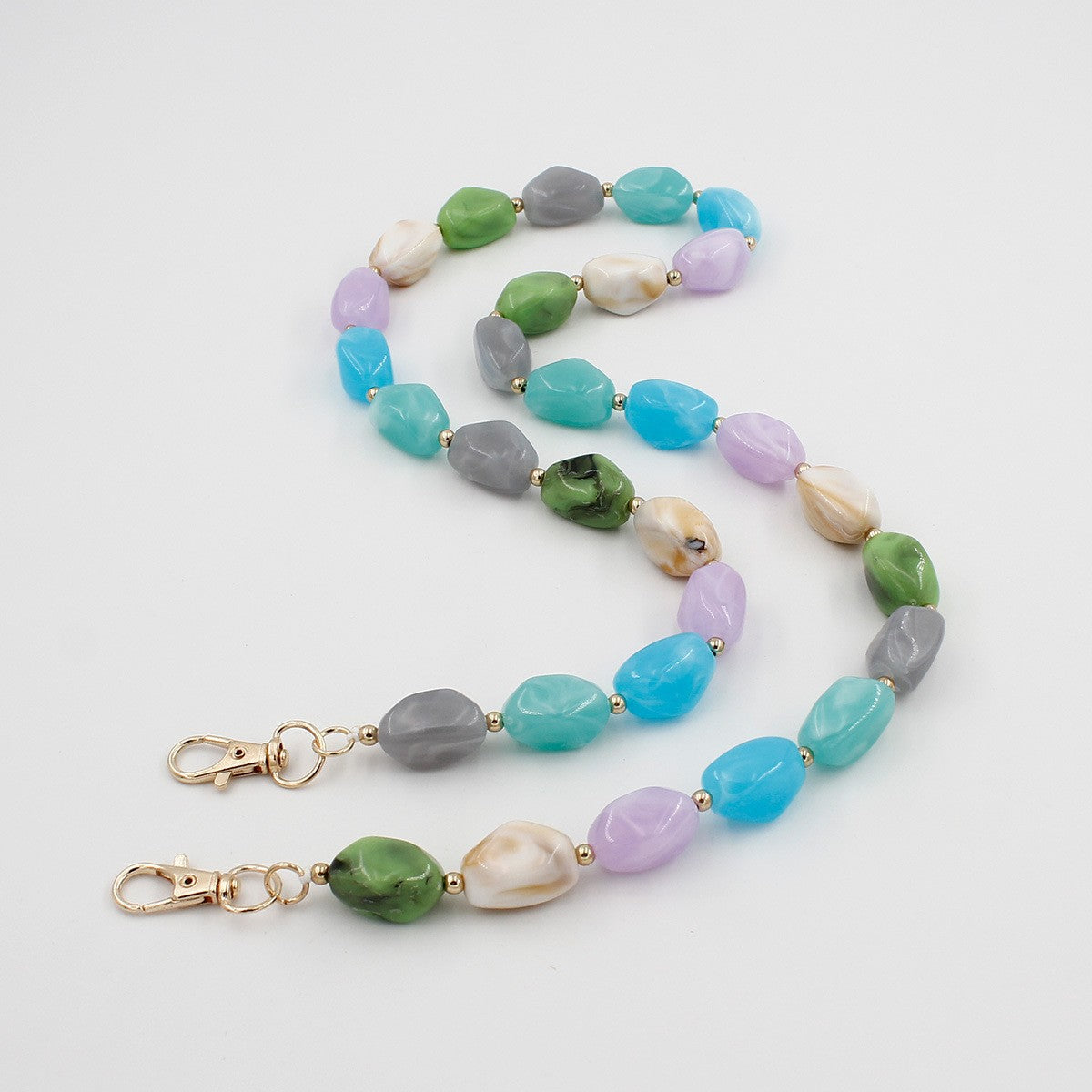 Elegant Beaded Eyewear Chain Acalora