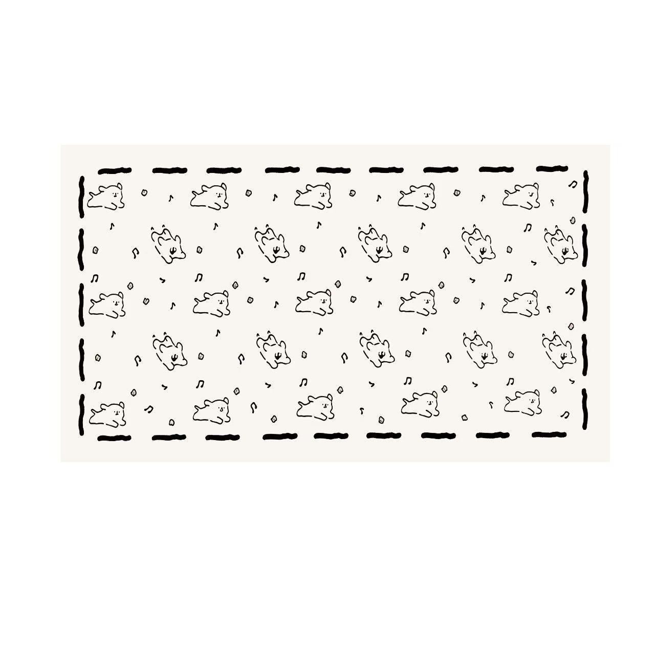 Fun Animal Pattern Blanket