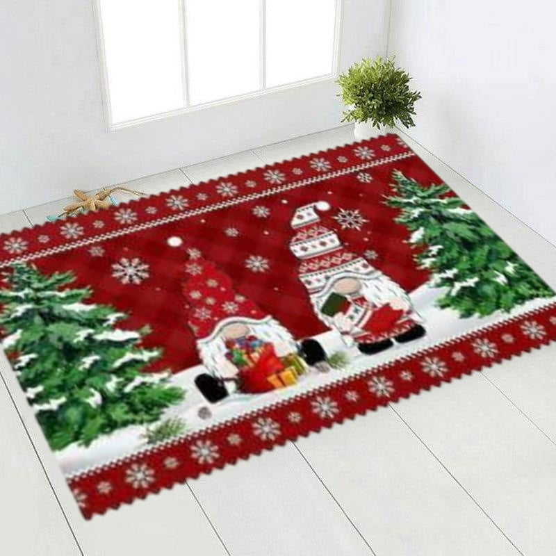 Holiday-Themed Welcome Mat