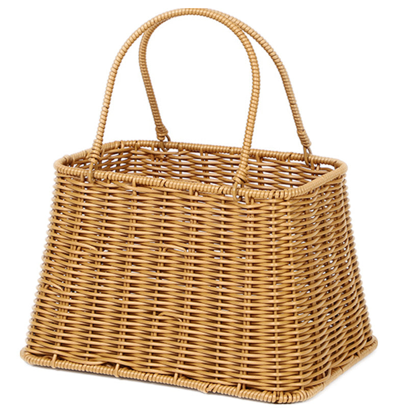 Handcrafted Wicker Storage Basket Acalora