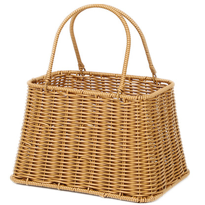 Handcrafted Wicker Storage Basket Acalora
