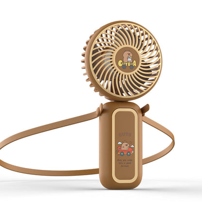 Women's Portable Neck Fan with Flexible Mount Bowlift