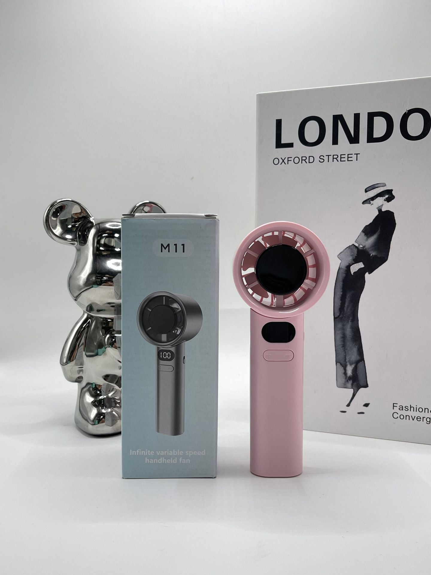 Ladies' Handheld Mini Fan with USB Charging Function Karnz