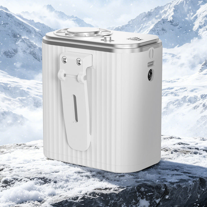 Unisex nan portable oxygen concentrator with belt clip and stepless regulation Brehn