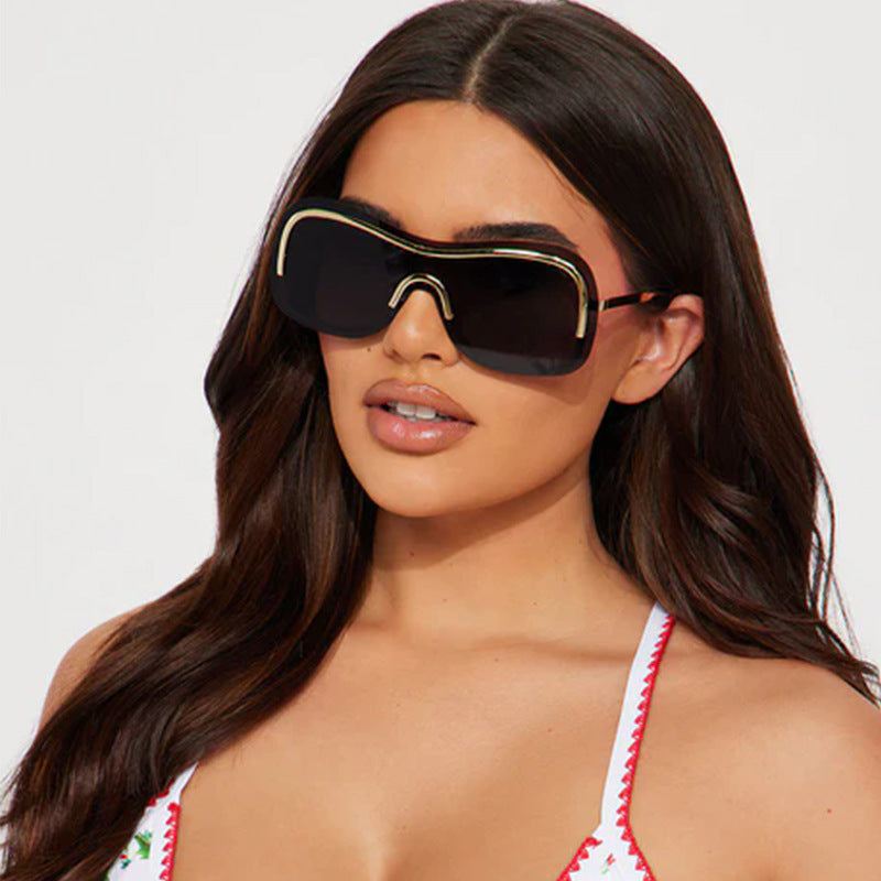 Ladies Oversized Fashion Sunglasses Bowlift